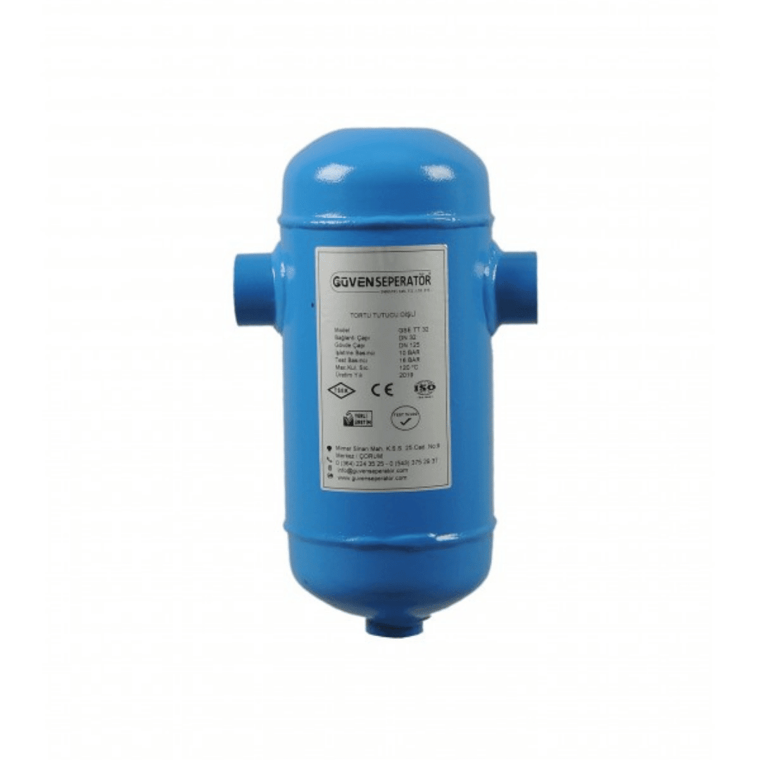 Güven Seperatör ME - TA - K - 100 Tortu Ayırıcı – 211 - 350 kW, DN100, 5000, Kaynaklı/Dişli Bağlantı - Mekanik Oda E - Ticaret - ME-TA-K-100 - 