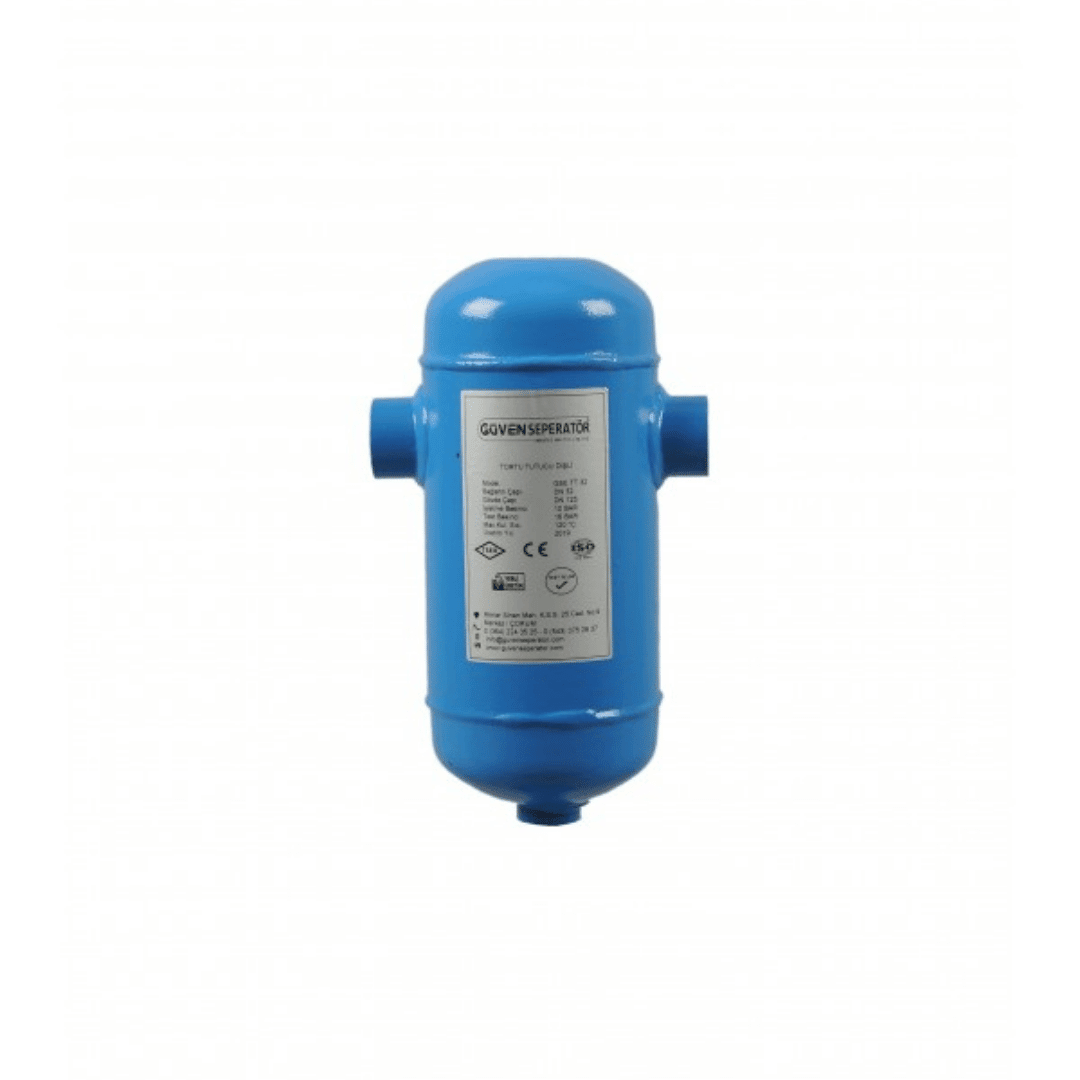 Güven Seperatör ME - TA - K - 32 Tortu Ayırıcı – 21 - 29 kW, DN32, 2000, Kaynaklı/Dişli Bağlantı - Mekanik Oda E - Ticaret - ME-TA-K-32 - 