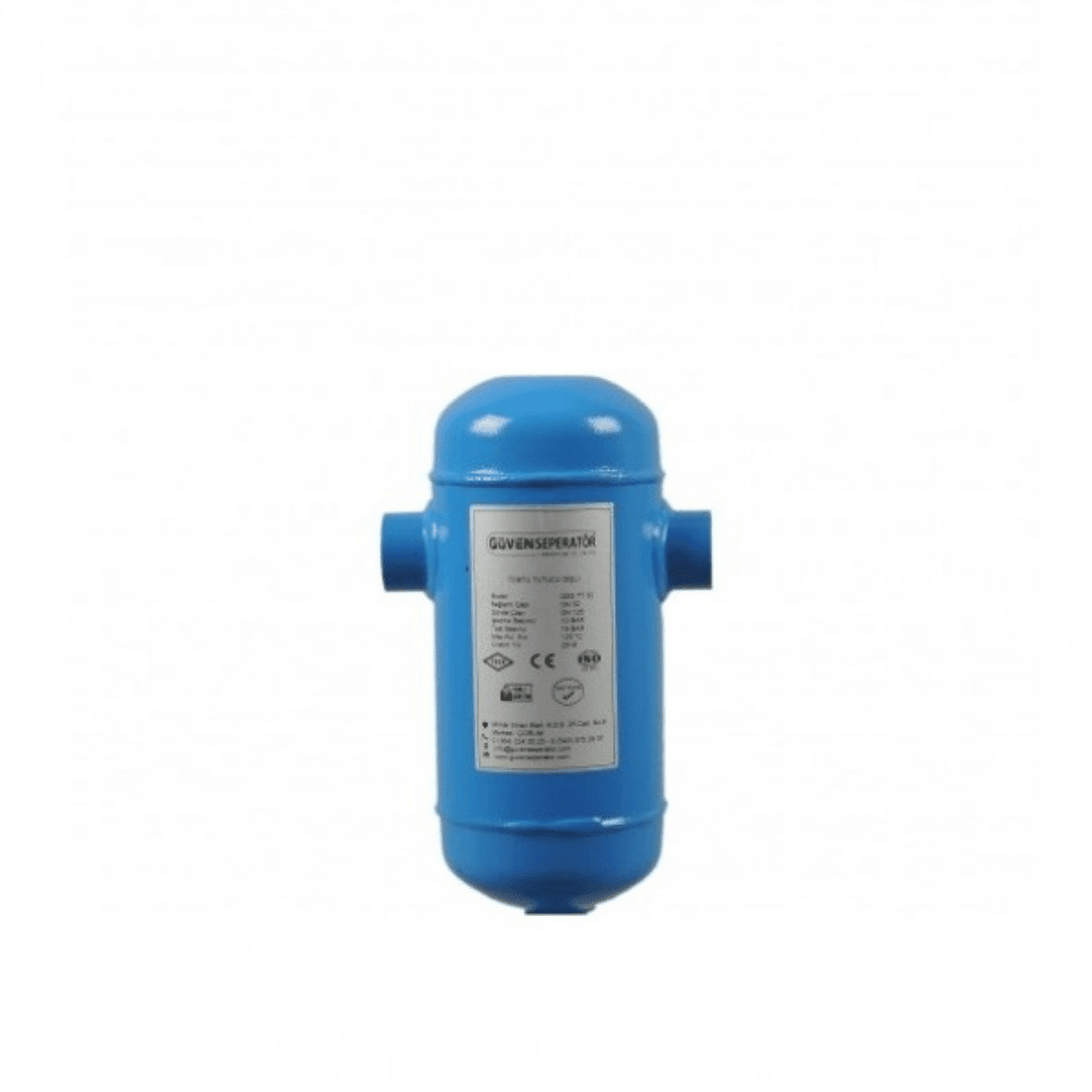 Güven Seperatör ME - TA - K - 65 Tortu Ayırıcı – 71 - 140 kW, DN65, 3000, Kaynaklı/Dişli Bağlantı - Mekanik Oda E - Ticaret - ME-TA-K-65 - 