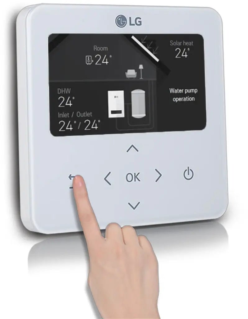 LG THERMA V R32 Monoblok S ZHBW166A1.EWGBATKU34 – 16,0 kW Monoblok Hava/Su Isı Pompası (1~ 220–240 V, PT 1") - Mekanik Oda E - Ticaret - ZHBW166A1 - 
