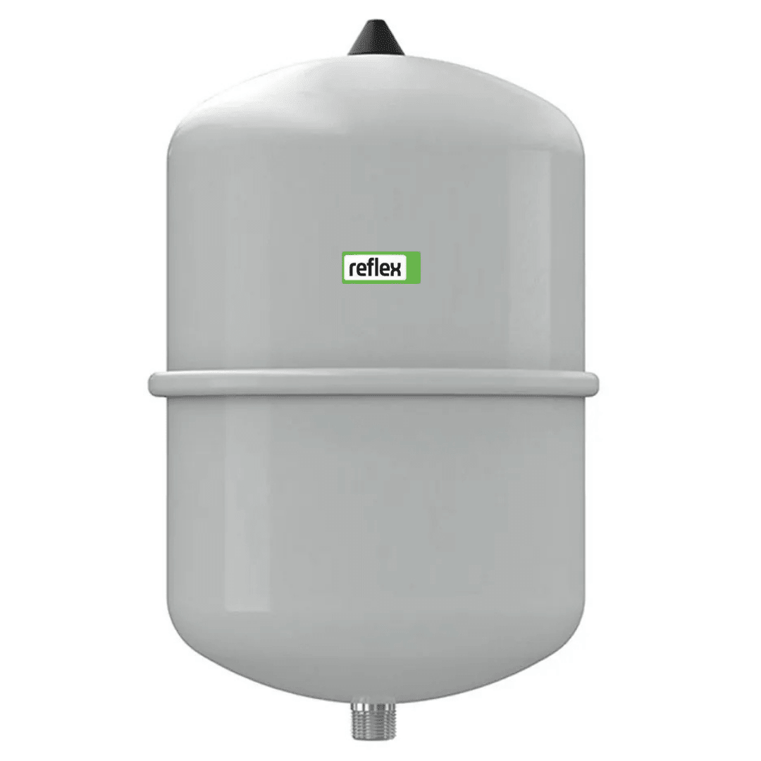 Reflex N 25 Diyaframlı Genleşme Tankı – 25 Litre, R 3/4", 4 Bar (Gri) - Mekanik Oda E - Ticaret - 8206301 - 