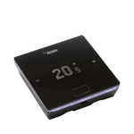 REHAU NEA SMART 2.0 Oda Termostatı HBB – Sıcaklık/Nem Ölçer (Kablolu, LED Matris Ekran, Siyah, 86×86×21 mm) - Mekanik Oda E - Ticaret - 328005001 - 