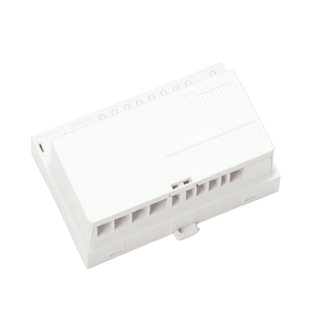 REHAU NEA SMART 2.0 R - Modül – Oda Genişletme Modülü (24 V, ZOBUS, 2 Röle Çıkışı, 1 Dijital Giriş, Beyaz) - Mekanik Oda E - Ticaret - 328020001 - 