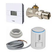REHAU UNI Yeni Aktüatör + Siemens VD125CLC PICV Kombine Kontrol Vanası + REHAU Nea H Oda Termostatı – 230 V Kontrol Vana Seti - Mekanik Oda E-Ticaret -  - 