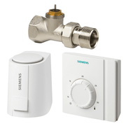 Siemens Kontrol Vanası ve Aktüatör Seti – VD125CLC DN25 2 Yollu Vana + STA162.65L10 Termal Aktüatör + RAA21 Oda Termostatı - Mekanik Oda E - Ticaret -  - 