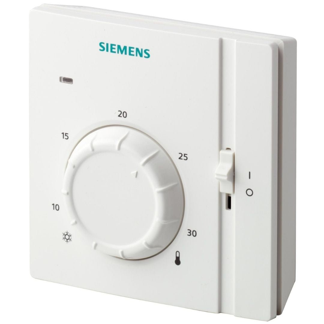 Siemens RAA31.16 Elektromekanik Oda Termostatı – Aç/Kapa Anahtarlı ve LED Göstergeli - Mekanik Oda E - Ticaret - RAA31.16 - 