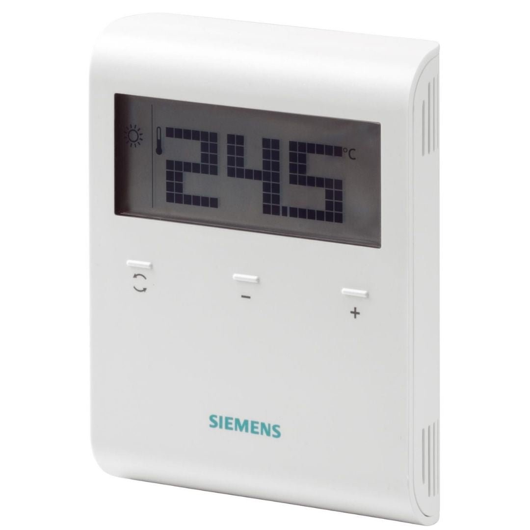 Siemens RDD100.1RF Kablosuz Oda Termostatı – LCD Ekranlı RF Dijital Termostat - Mekanik Oda E - Ticaret - RDD100.1RF - 