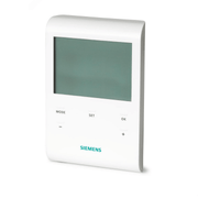 Siemens RDE100.1 Oda Termostatı – 3V Pilli Dijital Oda Sıcaklık Kontrol Cihazı - Mekanik Oda E - Ticaret -  - 
