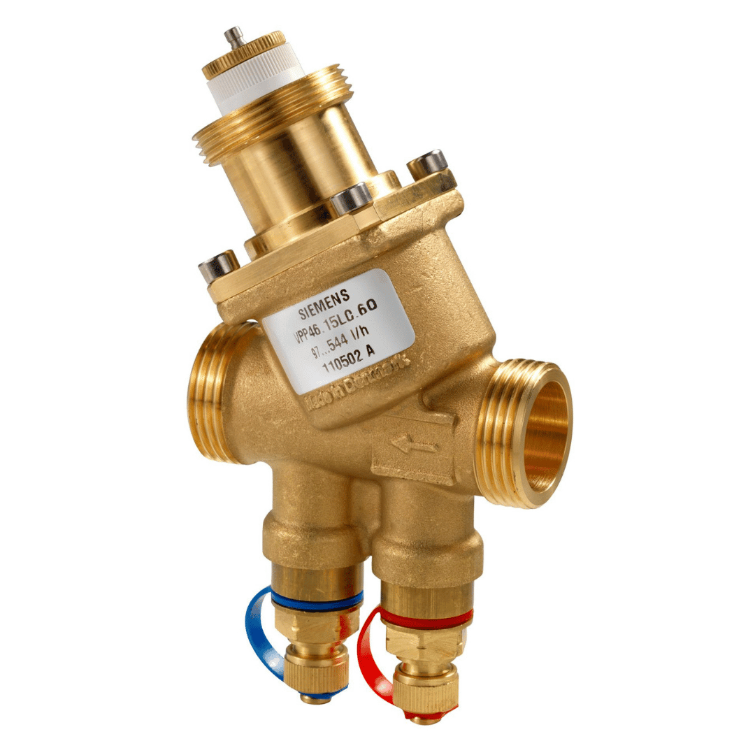 Siemens VPP46.10L0.4Q Kombi Kontrol Vanası – DN10, 370 l/h, PICV (P/T Ölçüm Portlu) - Mekanik Oda E - Ticaret - VPP46.10L0.4Q - 
