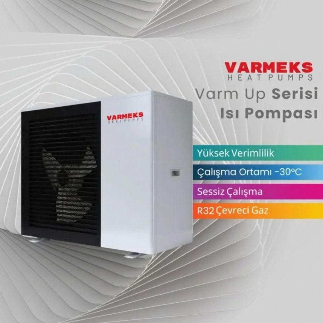 Varmeks VM-0MB1112008-P Monoblok Isı Pompası R32 – 8 kW - Mekanik Oda E-Ticaret - VM-OPC3200146 - 